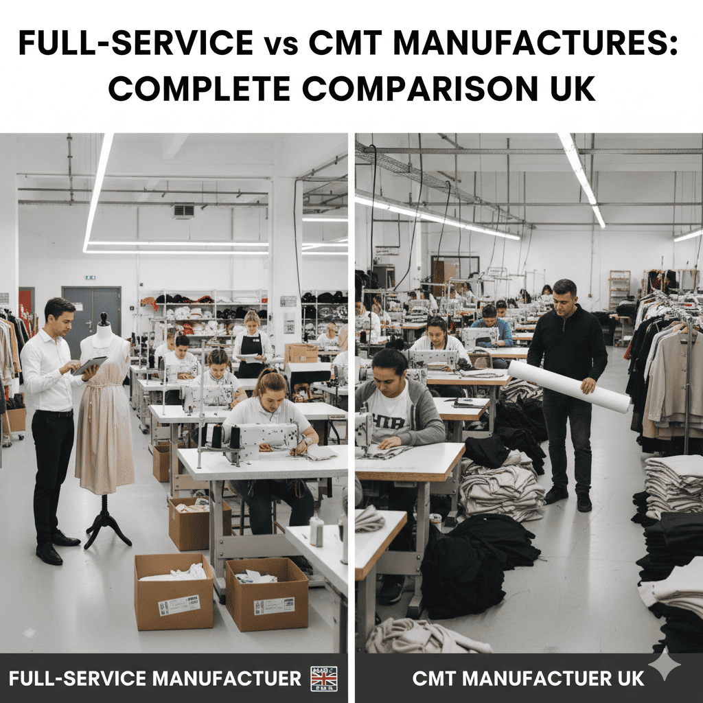 Full-Service vs CMT Manufacturers: Complete Comparison UK