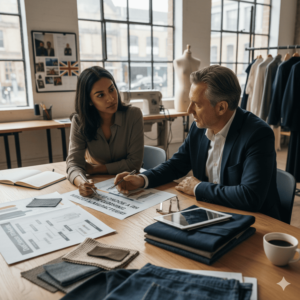 How to Choose a UK Clothing Manufacturer [Decision Framework