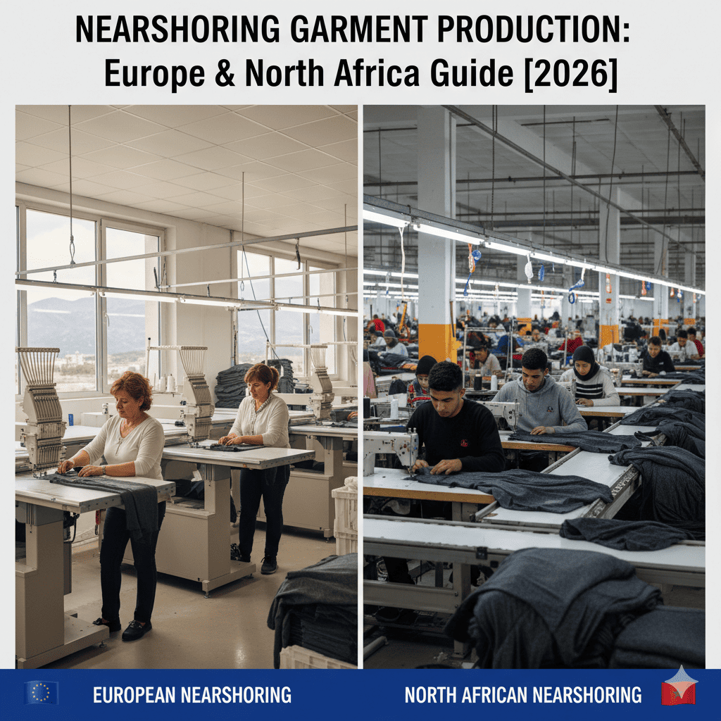 Nearshoring Garment Production: Europe & North Africa Guide [2026]