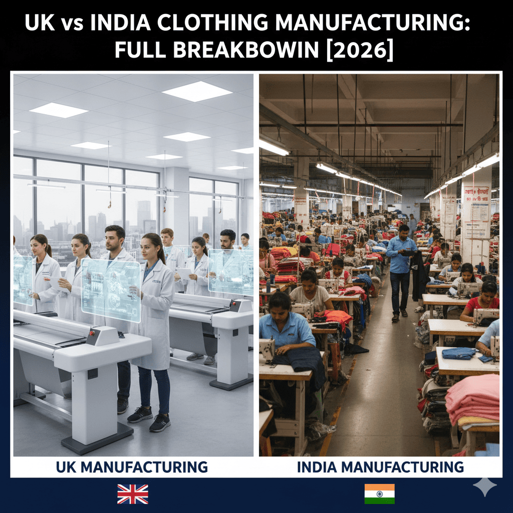 UK vs India Clothing Manufacturing: Full Breakdown