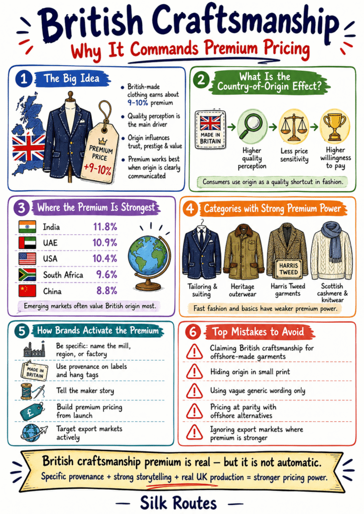 British craftsmanship premium explained