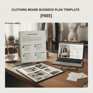Clothing Brand Business Plan Template [Free]