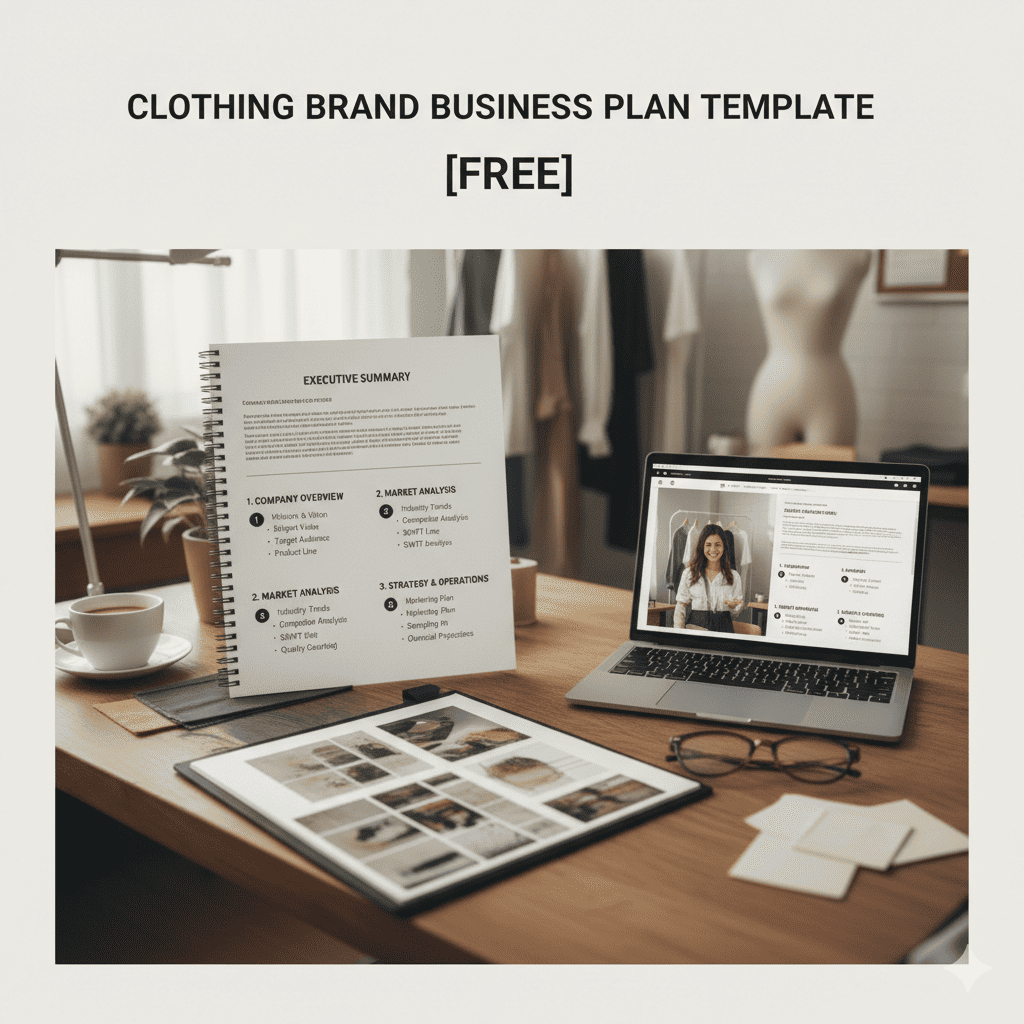 Clothing Brand Business Plan Template [Free]
