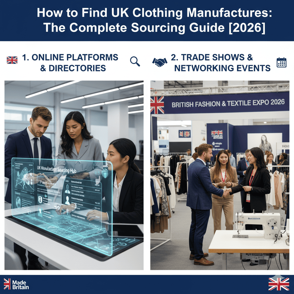 How to Find UK Clothing Manufacturers: The Complete Sourcing Guide [2026]