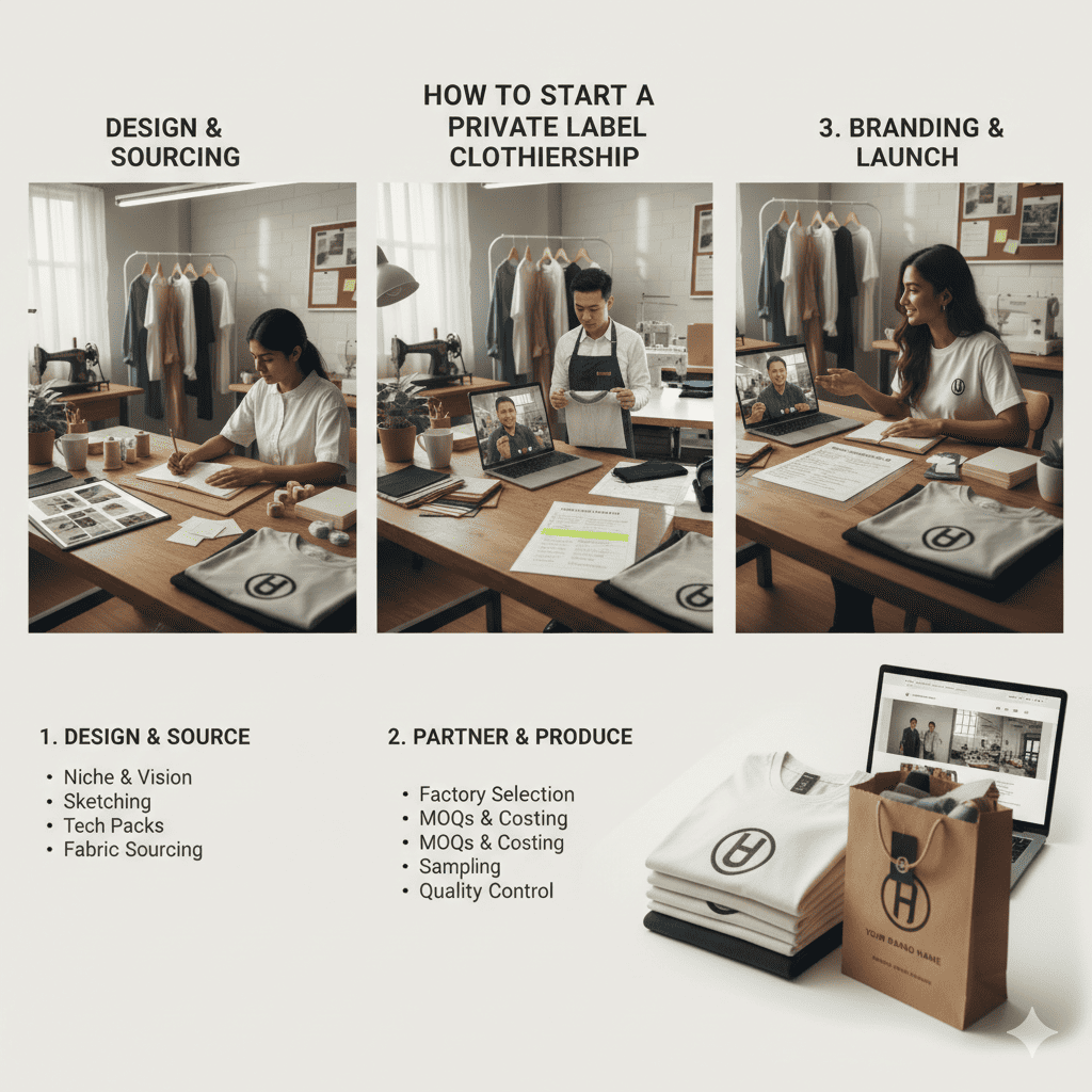 How to Start a Private Label Clothing Line