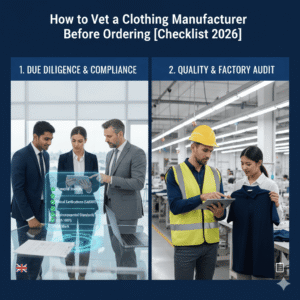 How to Vet a Clothing Manufacturer Before Ordering