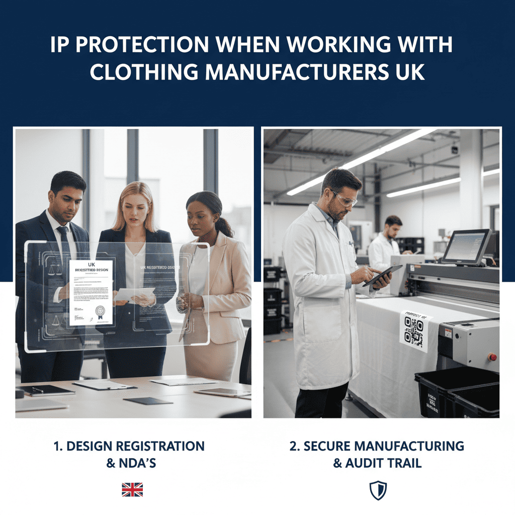 IP Protection When Working with Clothing Manufacturers UK [2026]