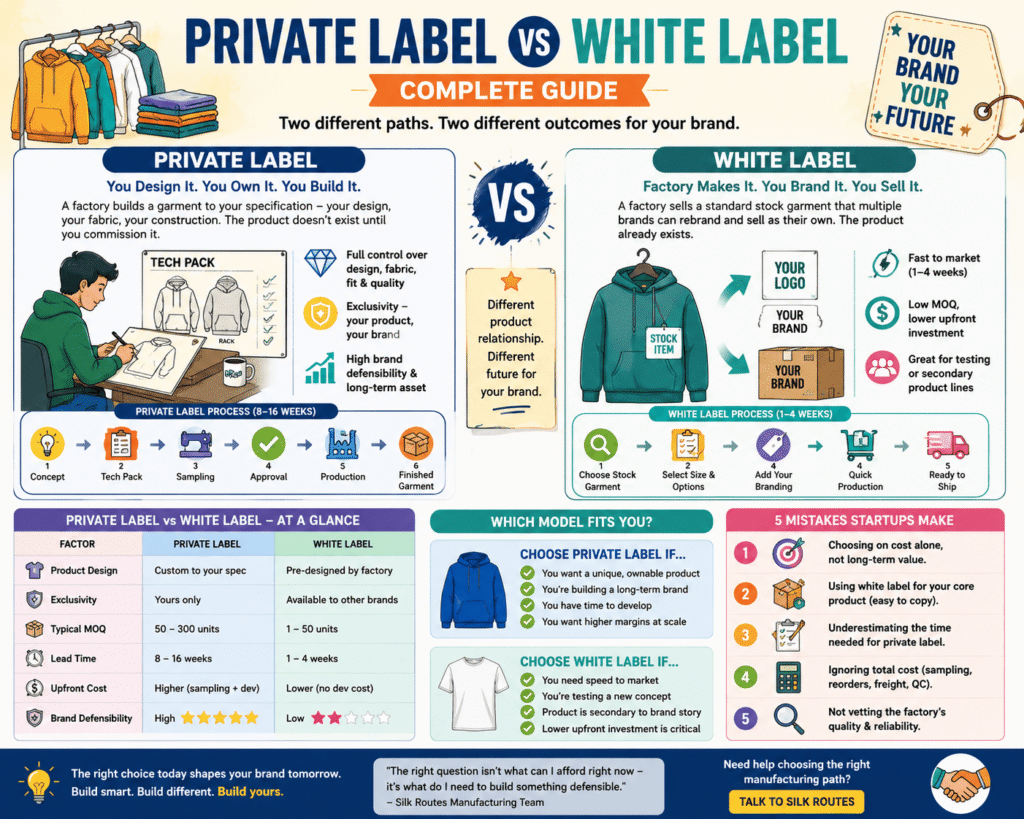 Private label vs white label guide