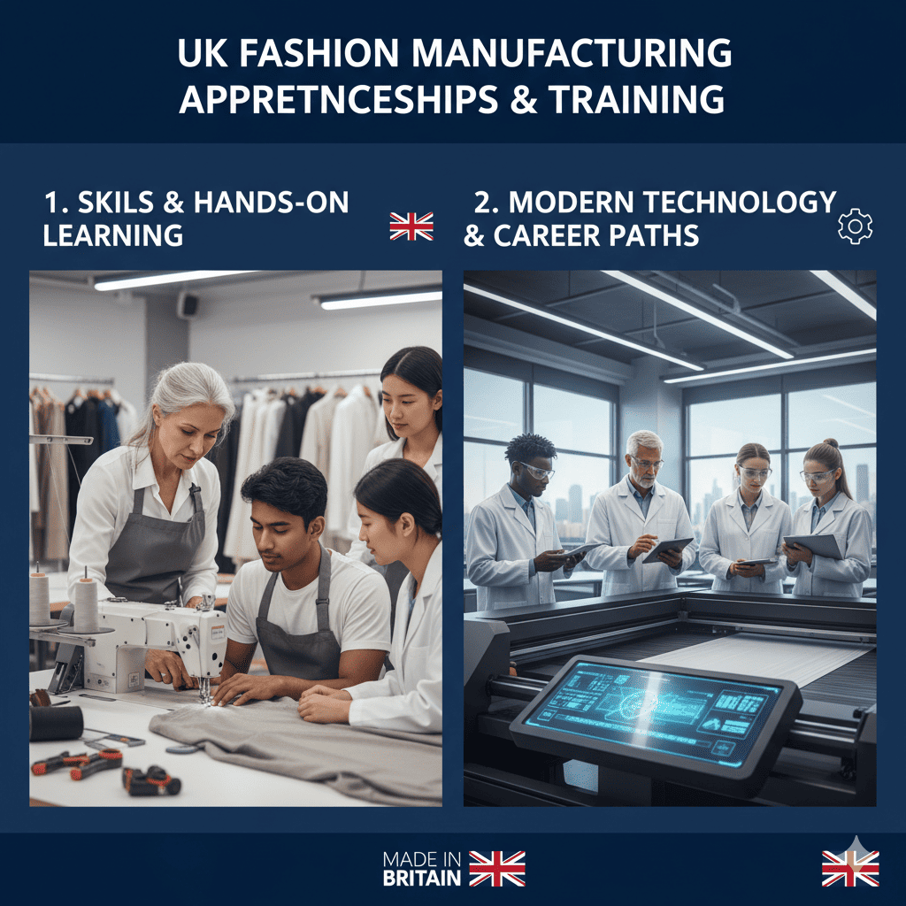 UK Fashion Manufacturing Apprenticeships & Training [2026 Guide]