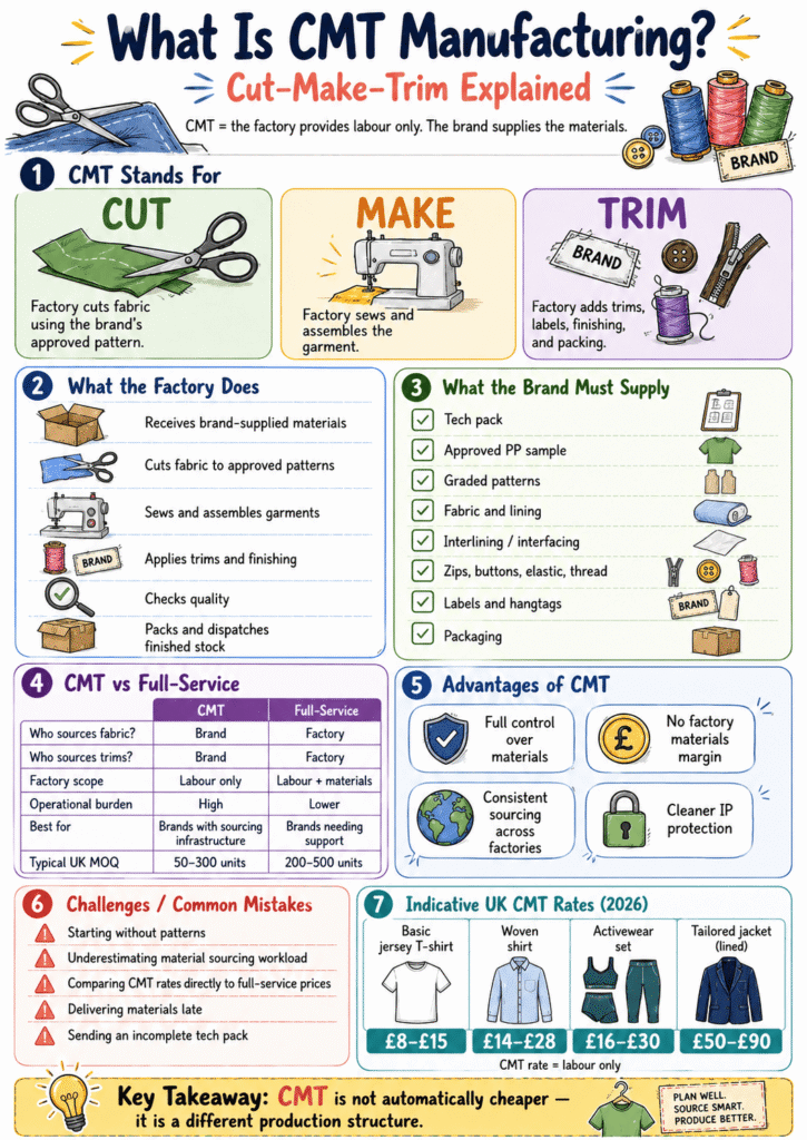 What is CMT manufacturing?