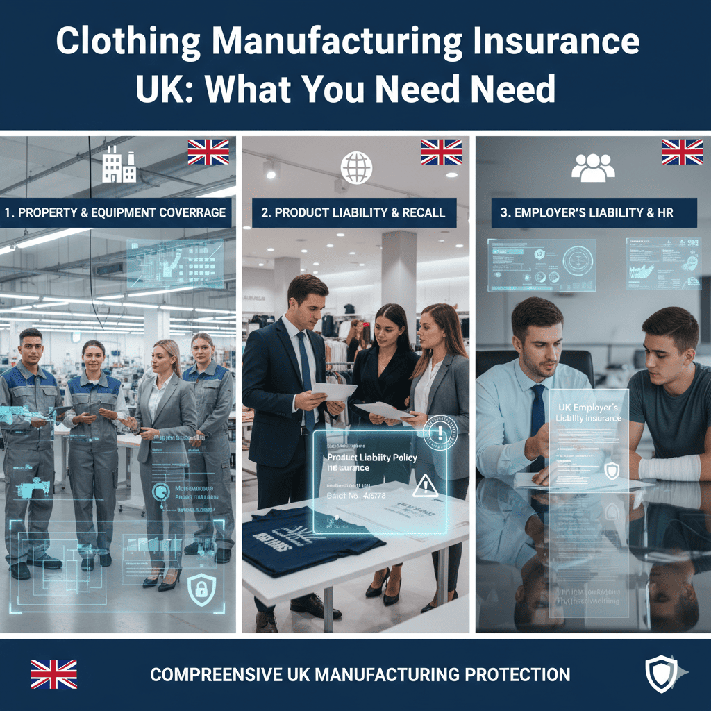 Clothing Manufacturing Insurance UK: What You Need
