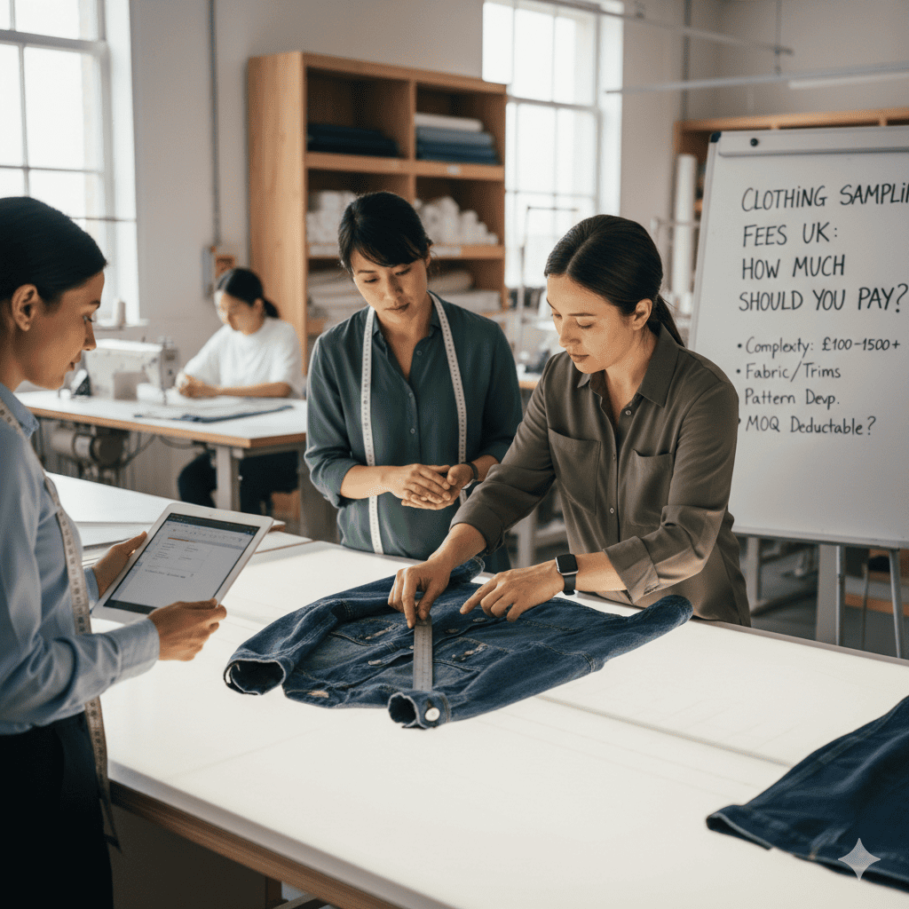 Clothing Sampling Fees UK: How Much Should You Pay?