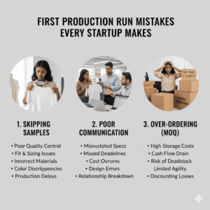 First Production Run Mistakes Every Startup Makes