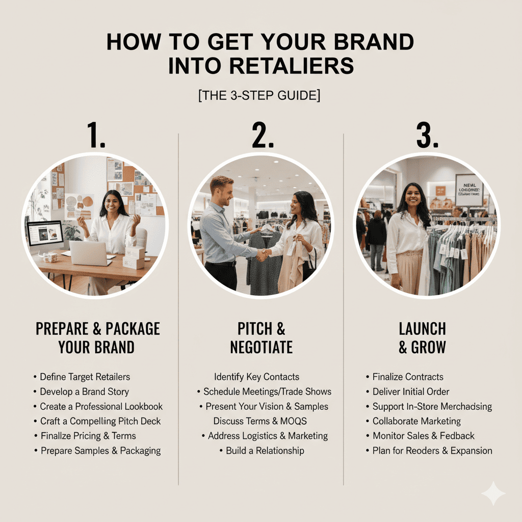 How to Get Your Brand into Retailers