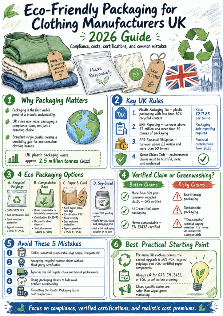 Eco packaging guide for clothing brands