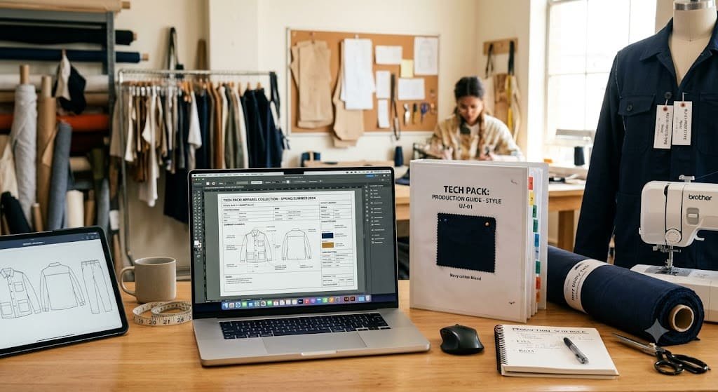 How to Create a Clothing Tech Pack