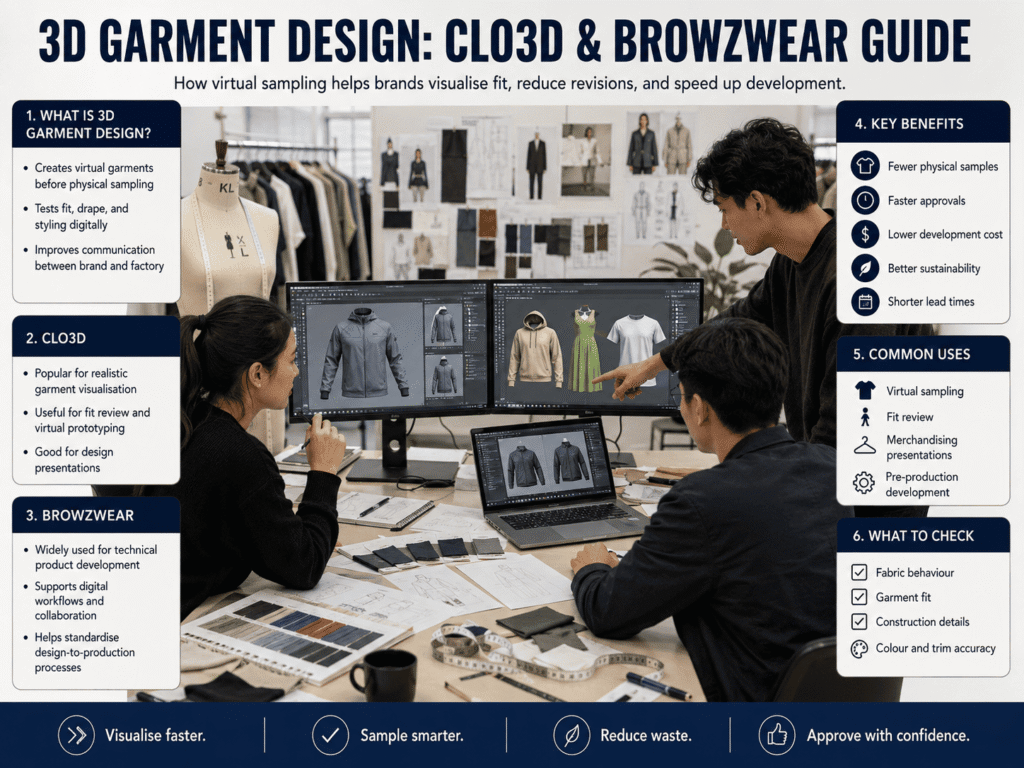 3D garment design guide for brands
