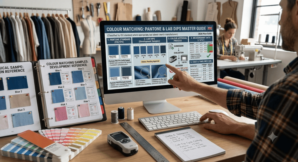 Colour Matching- Pantone & Lab Dips Guide