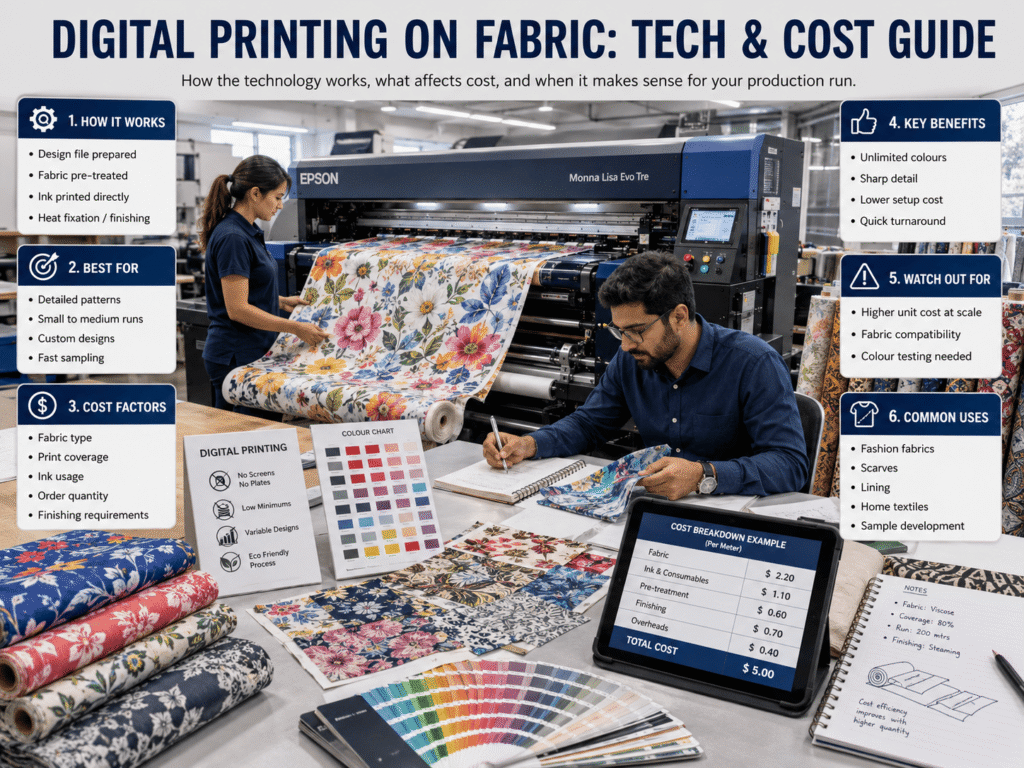 Digital fabric printing cost guide