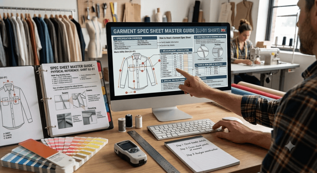 How to Read a Garment Spec Sheet