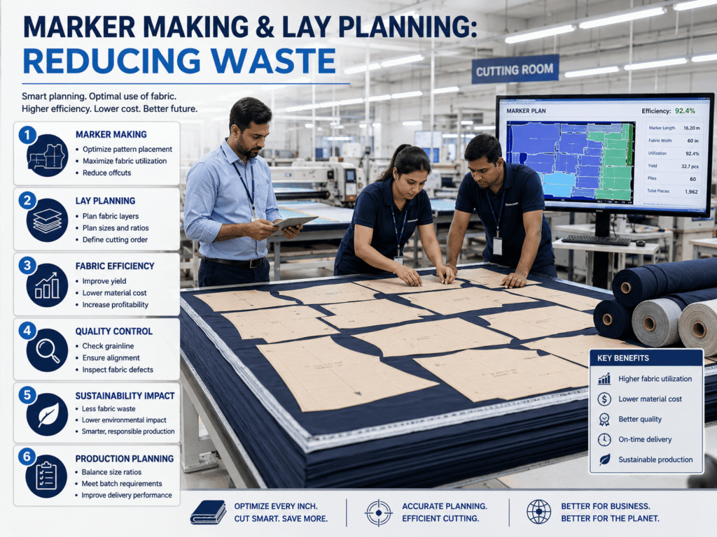 Marker Making & Lay Planning: Reducing Waste