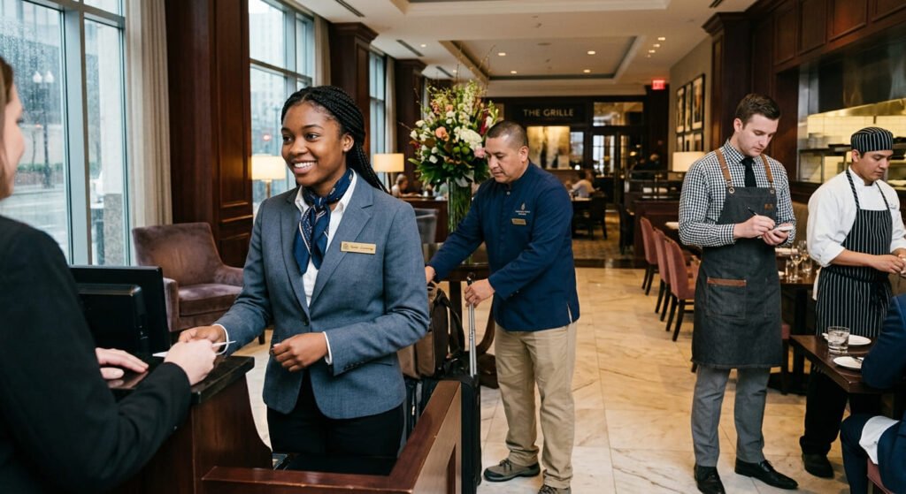 Hospitality Uniforms- Hotels & Restaurants