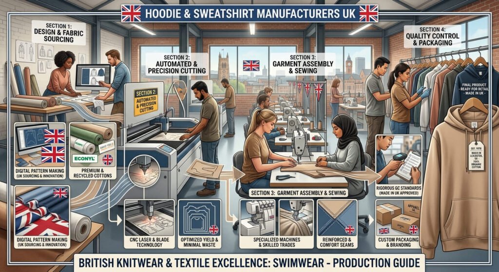 Hoodie & Sweatshirt Manufacturers UK