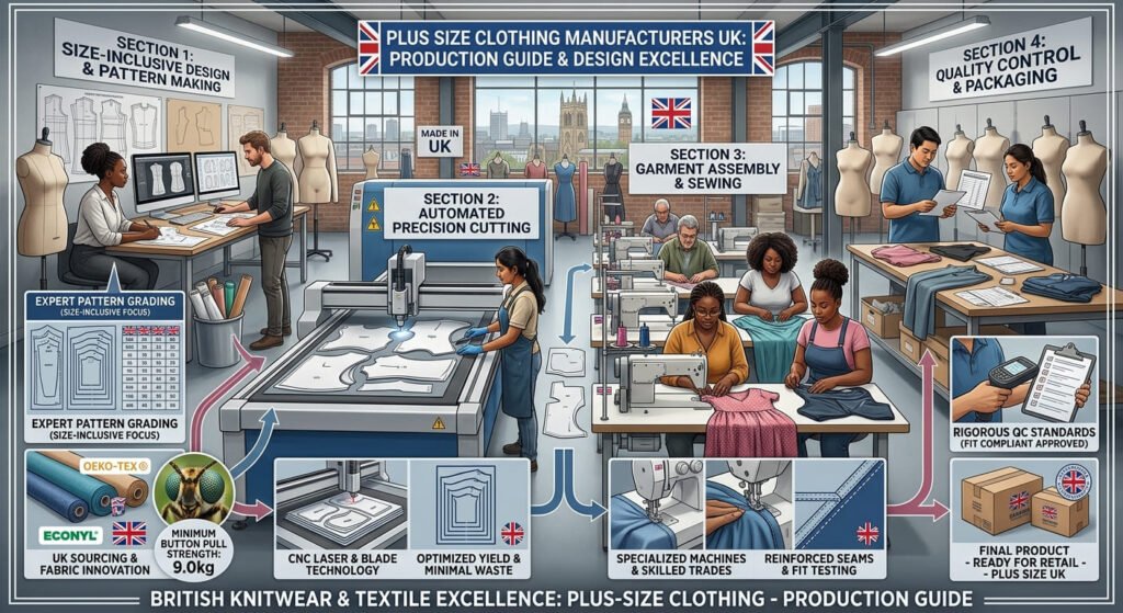 Plus Size Clothing Manufacturers UK